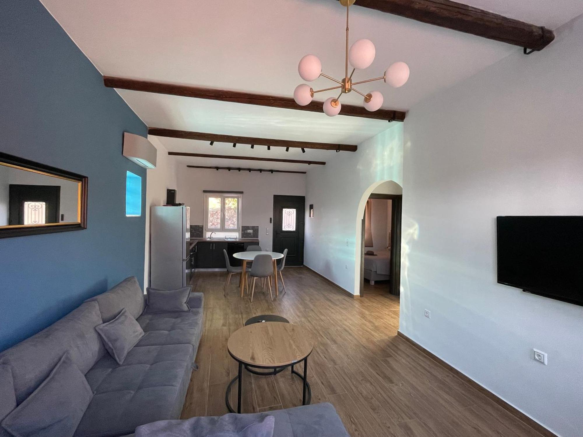 Q Apartments Molyvos ミシナ エクステリア 写真
